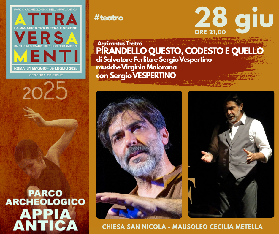 PIRANDELLO. QUESTO, CODESTO E QUELLO